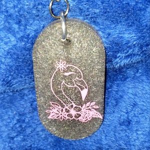 Flamingo Keychain